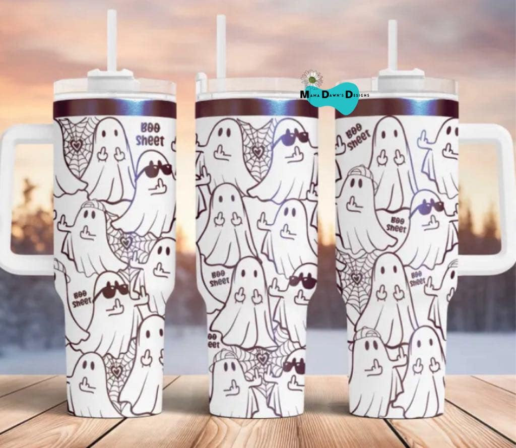 Boo Sheet 40 oz Tumbler