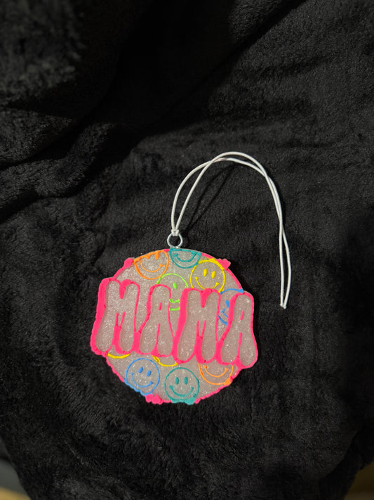 Mama Retro Sm*ley Colorful Freshie