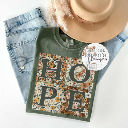 Hope Comfort Colors Tee