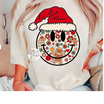 Retro Santa Smiley