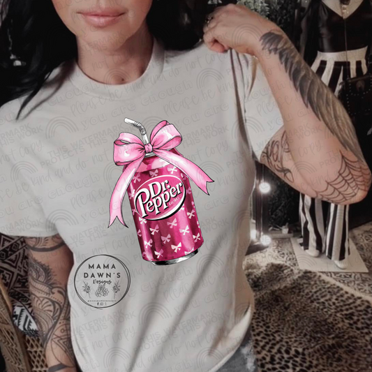 Doctor P Bow Pink Tee